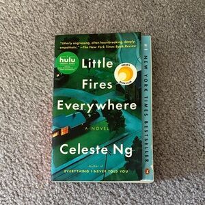 Little Fires Everywhere by Celeste Ng - Green Cover Paperback